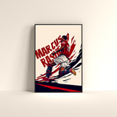 Marcus Rashford – Manchester United Speed Poster